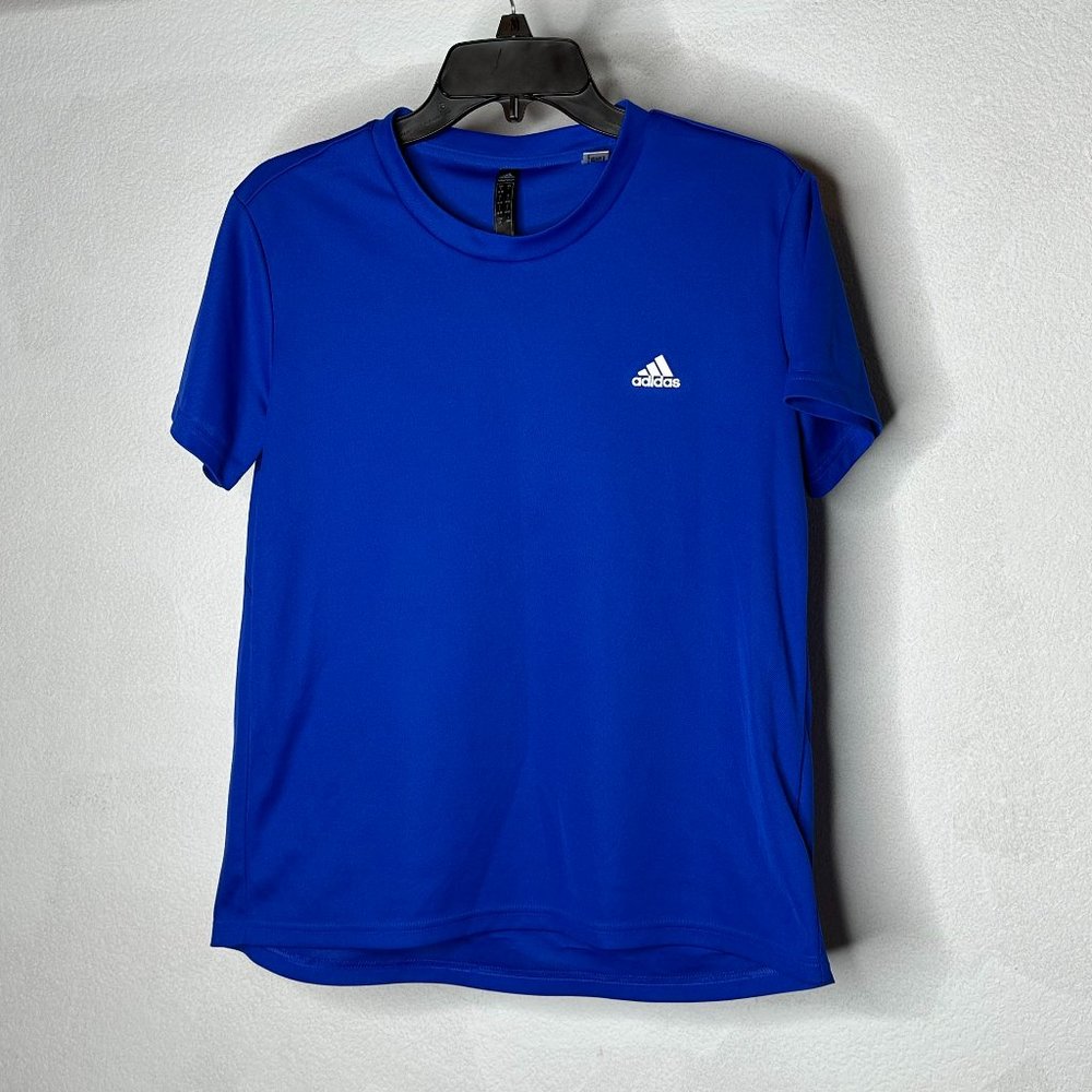 Adidas Prime Green AeroReady Athletic Shirt - Royal Blue - Mens Size Large